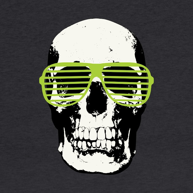 Cool skull with cool glasses by ExtraExtra